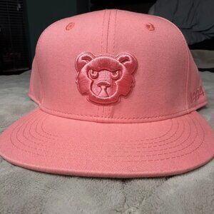 Chicago Cubs 2023 SGA Pink 1994 Logo Bleacher Budweiser Hat 8/4/2023